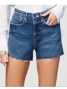 Frame Denim Women's Mid Blue Jean Shorts